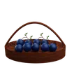 Blue Berries Basket