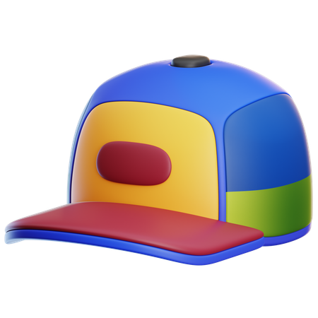 BLUE CAP  3D Icon