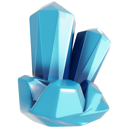 Blue Diamond  3D Icon