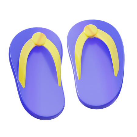 Blue Flip Lop  3D Icon