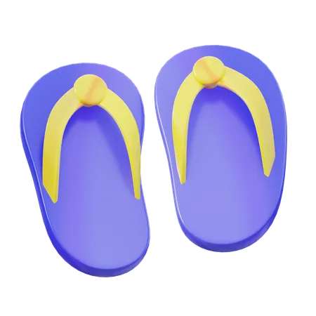 Blue Flip Lop  3D Icon