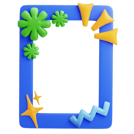 Blue fun  3D Icon