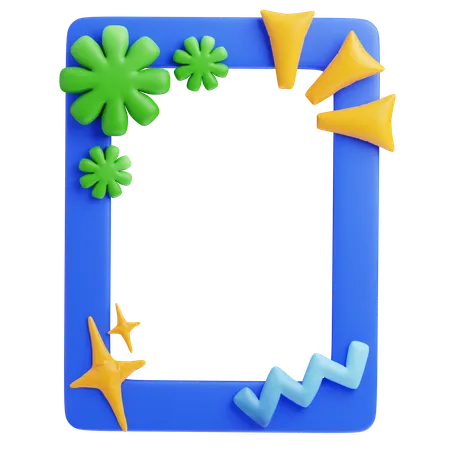 Blue fun  3D Icon