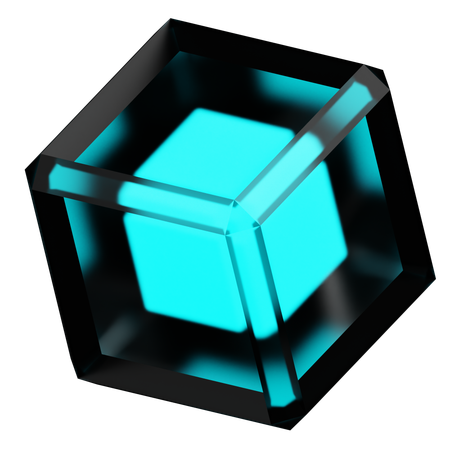 Blue Light Box  3D Icon