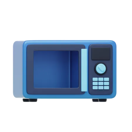 Blue Oven  3D Icon