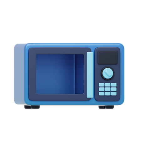 Blue Oven  3D Icon