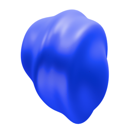 Blue Stone  3D Icon