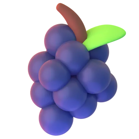 Blueberry  3D Icon