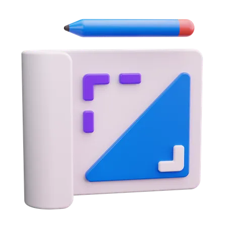 Blueprint  3D Icon