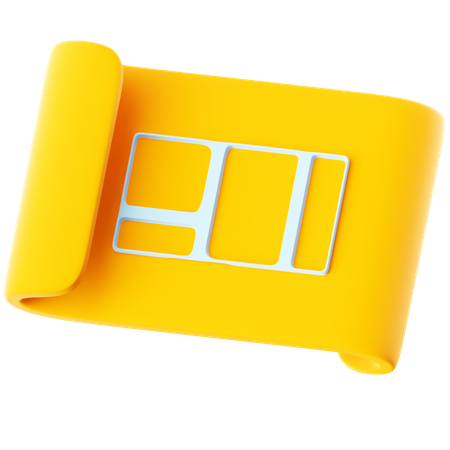 Blueprint  3D Icon