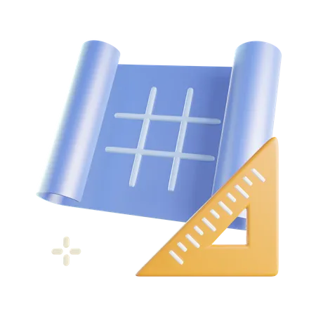 Blueprint 3D Icon