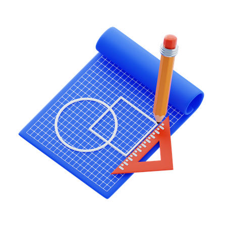 Blueprint  3D Icon