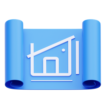 Blueprint  3D Icon