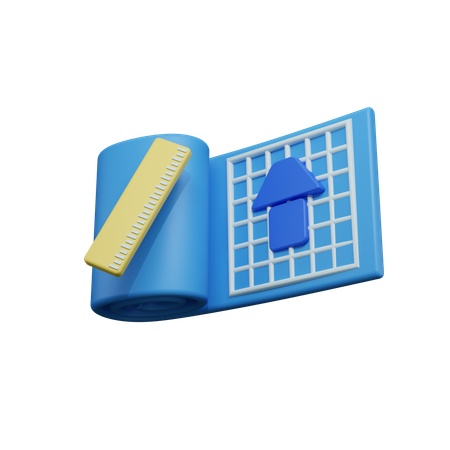 Blueprint  3D Icon