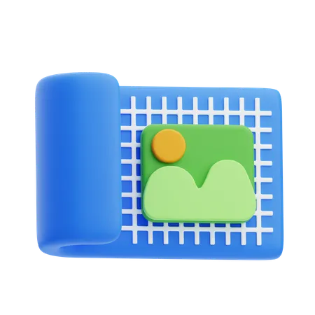 Blueprint  3D Icon