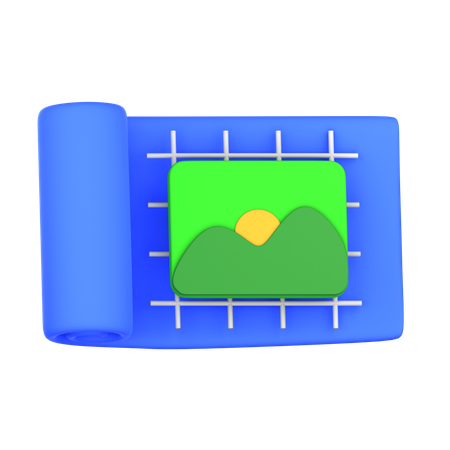 Blueprint  3D Icon