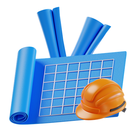 Blueprint  3D Icon