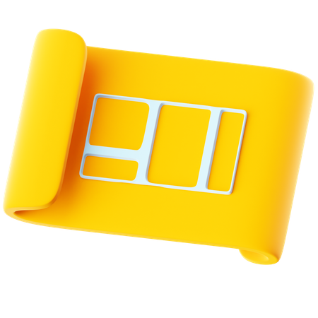 Blueprint  3D Icon