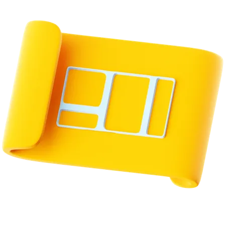 Blueprint  3D Icon