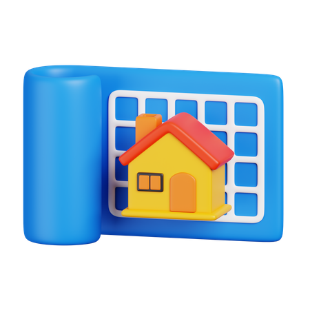 Blueprint  3D Icon