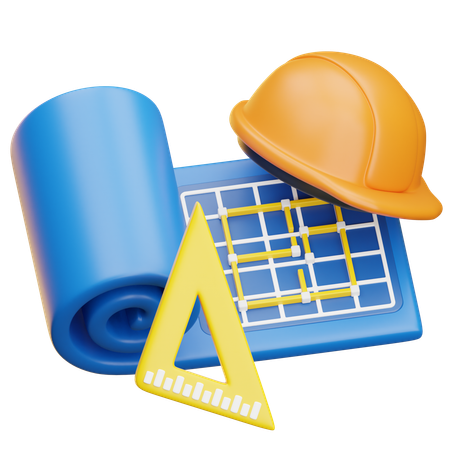 Blueprint  3D Icon