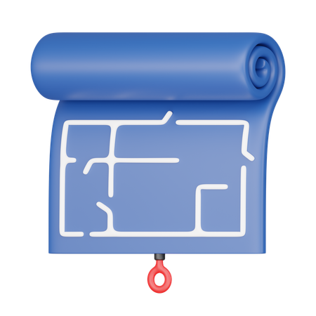 Blueprint  3D Icon