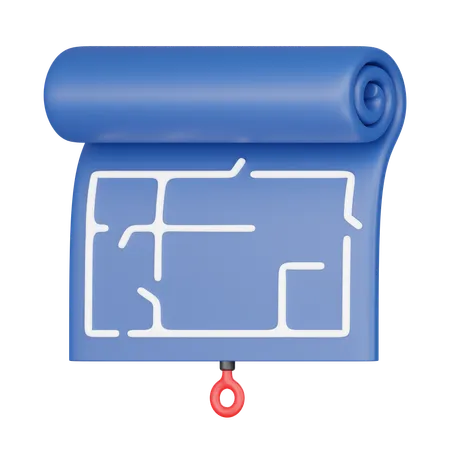 Blueprint  3D Icon