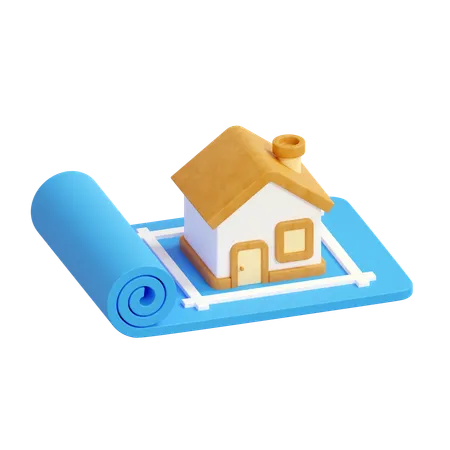 Blueprint  3D Icon