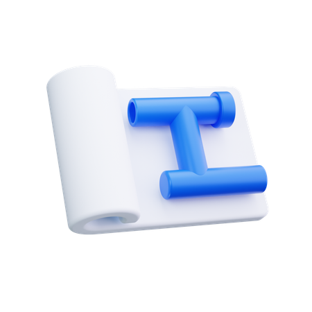 Blueprint  3D Icon