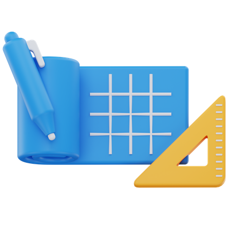 Blueprint  3D Icon