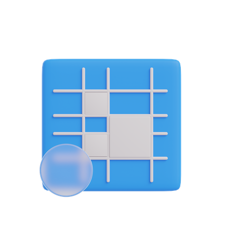 Blueprint  3D Icon