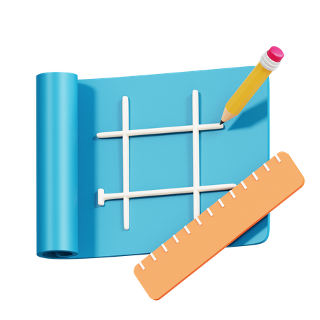 Blueprint  3D Icon