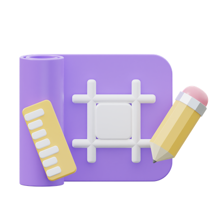 Blueprint  3D Icon