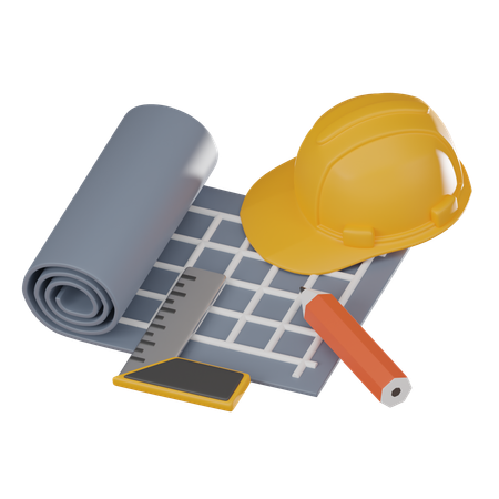 Blueprint  3D Icon