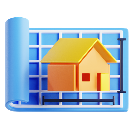 Blueprint  3D Icon