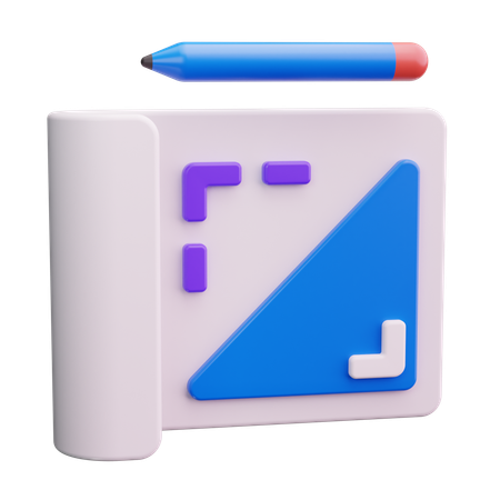Blueprint  3D Icon
