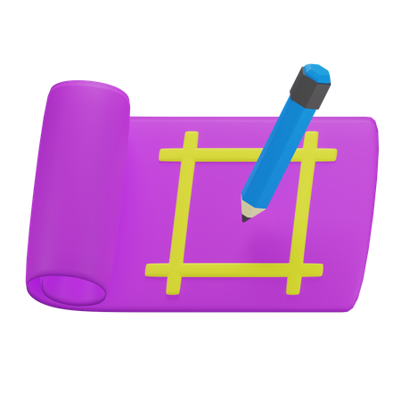 Blueprint 3D Icon