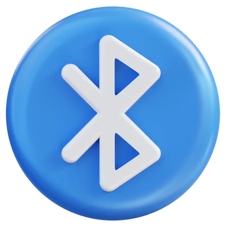 3 D Illustration Bluetooth 3D Icon