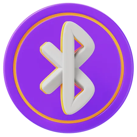 Bluetooth  3D Icon