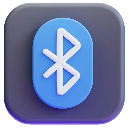 Bluetooth  3D Icon