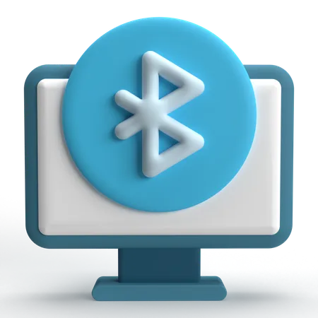 Bluetooth  3D Icon