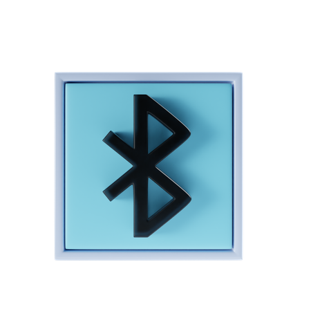 Bluetooth  3D Icon