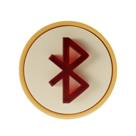 Bluetooth  3D Icon