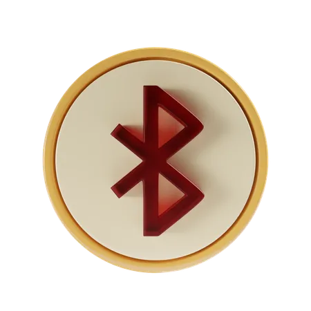 Bluetooth  3D Icon