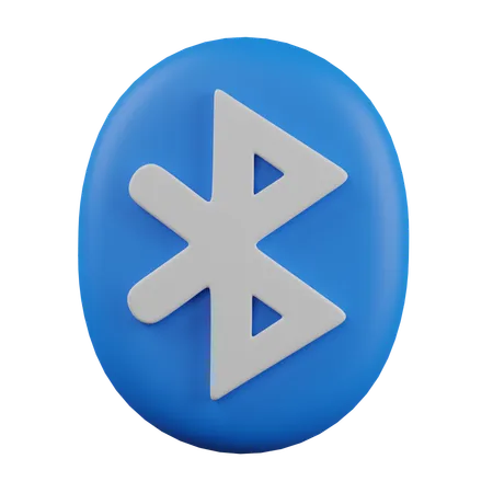 Bluetooth  3D Icon