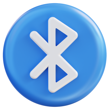 Bluetooth  3D Icon