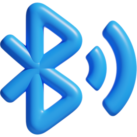 Bluetooth  3D Icon