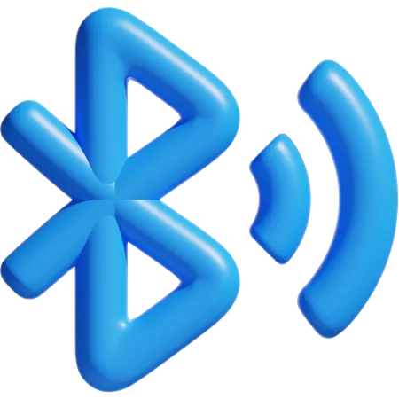 Bluetooth  3D Icon