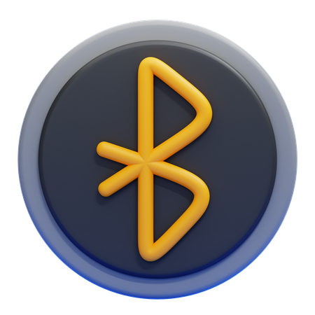 Bluetooth  3D Icon