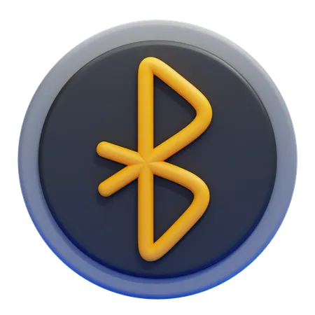 Bluetooth  3D Icon